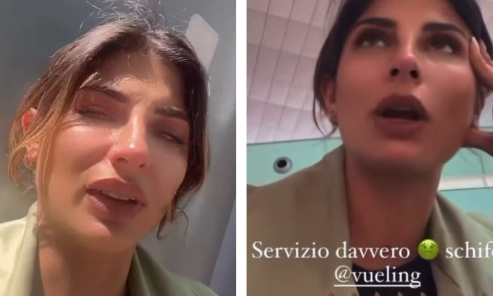 Giulia Cavaglià, sfogo e lacrime in aeroporto: “Siete delle merd*”