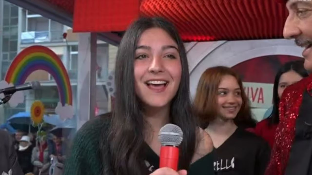 Fiorello compie gli anni in tv: la sorpresa della figlia Angelica 41 angelica fiorello compleanno