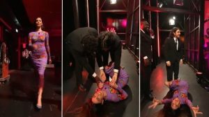Belén cade a Le Iene: la reazione di mamma Veronica Cozzani