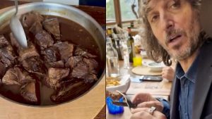 Cruciani e la carne di orso: “Ci piacciono vivi e sul piatto” – Il video