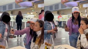 Elettra Lamborghini, una fan le chiede un selfie mentre sta mangiando: la reazione della cantante