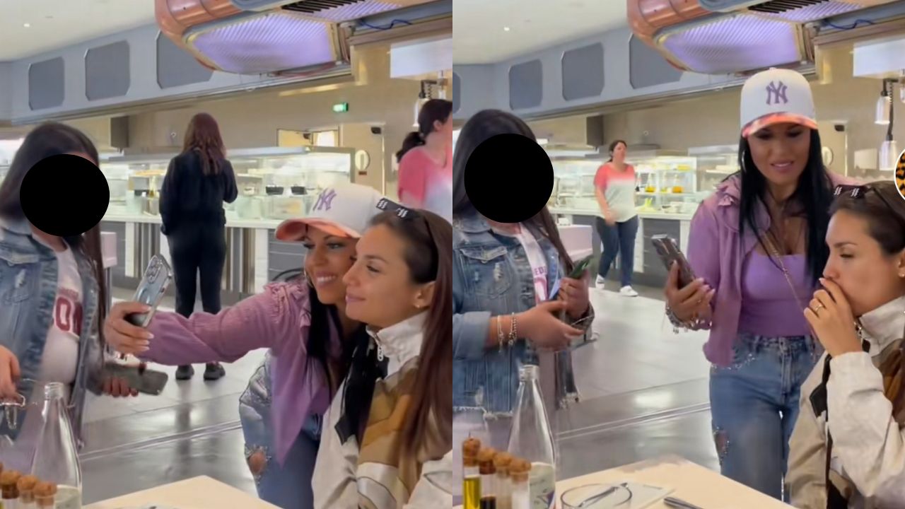 Elettra Lamborghini, una fan le chiede un selfie mentre sta mangiando: la reazione della cantante 41 elettra lamborghini fan