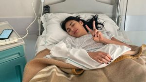 Giulia Pauselli in ospedale: il messaggio dopo l’operazione