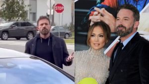 Ben Affleck e la portiera chiusa in faccia a Jennifer Lopez: il video