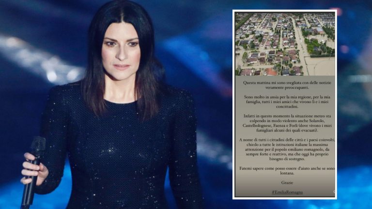 alluvione emilia laura pausini