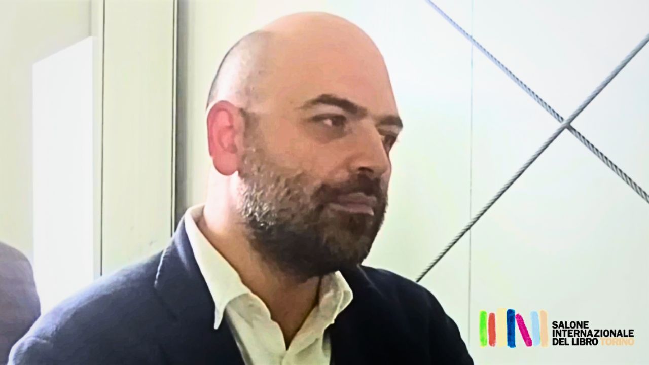 Roberto Saviano al Salone del Libro di Torino 2023