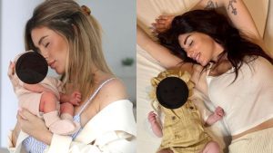 Bianca Atzei e Sophie Codegoni: le foto mamma-figlio sono pubblicità