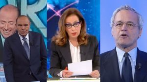 Ascolti tv: ricordando Silvio Berlusconi ha la meglio Bruno Vespa