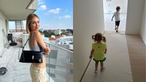 Chiara Ferragni e Fedez visitano la nuova casa a Milano con i figli