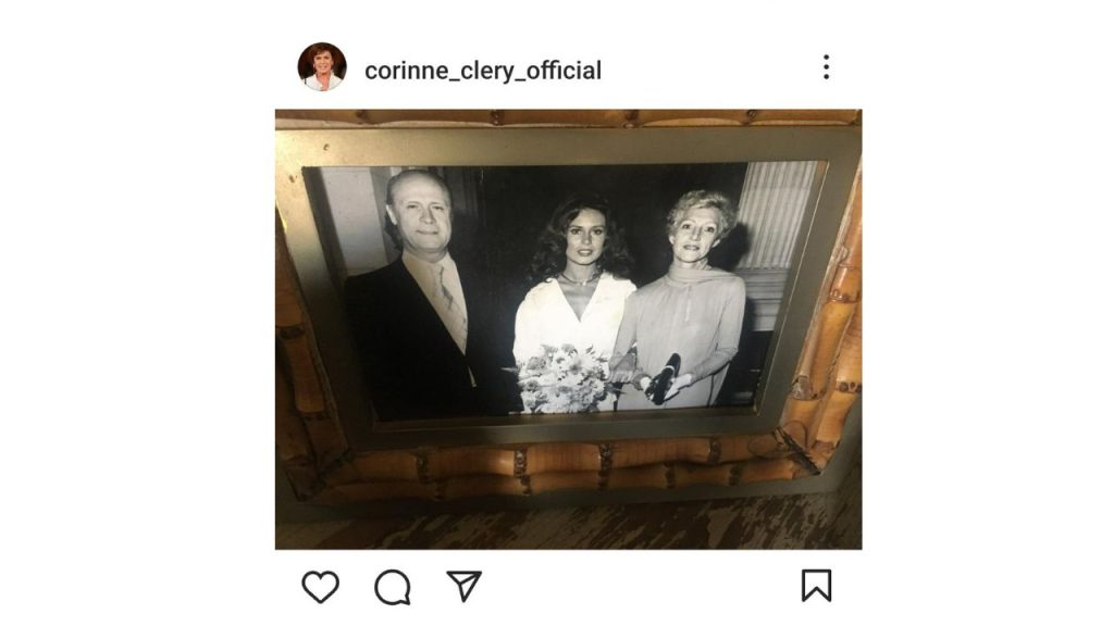 Corinne Cléry posta uno scatto da giovane in bianco e nero su Instagram 42 corinne cléry giovane