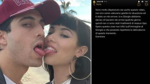 Damiano David, è finita con Giorgia Soleri: “Il video errore mio”