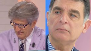 Gianni Ippoliti si sfoga su Timperi: “Sono anni che succede. Io parlo e sbuffa”
