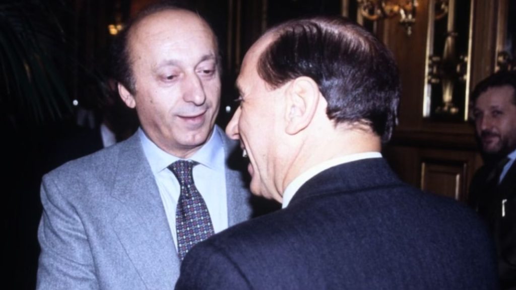 Luciano Moggi Silvio Berlusconi
