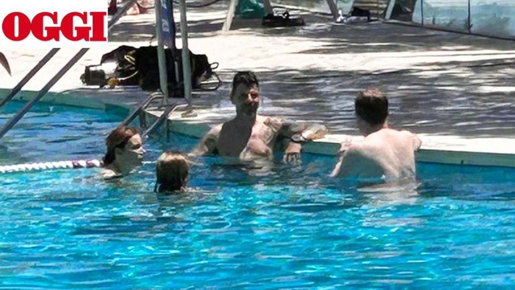 Salvo Sottile e la calda estate in piscina con Lucia Borgonzoni 42 salvo sottile borgonzoni