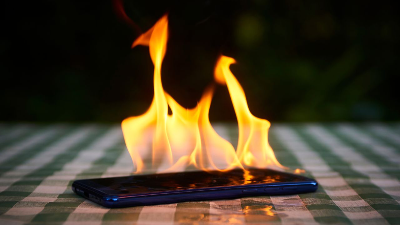smartphone caldo