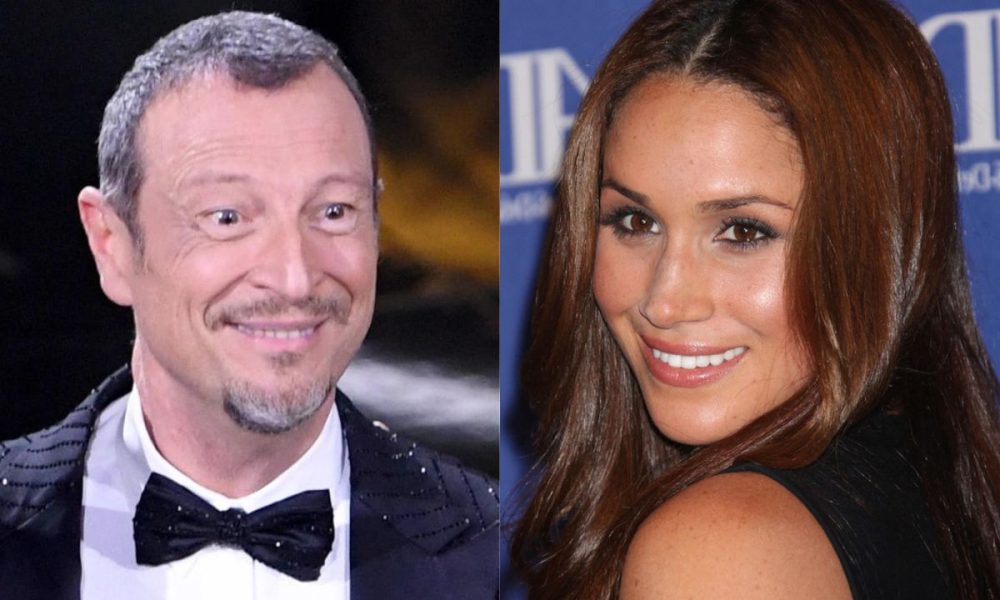“Meghan Markle al Festival di Sanremo 2024”: il piano di Amadeus