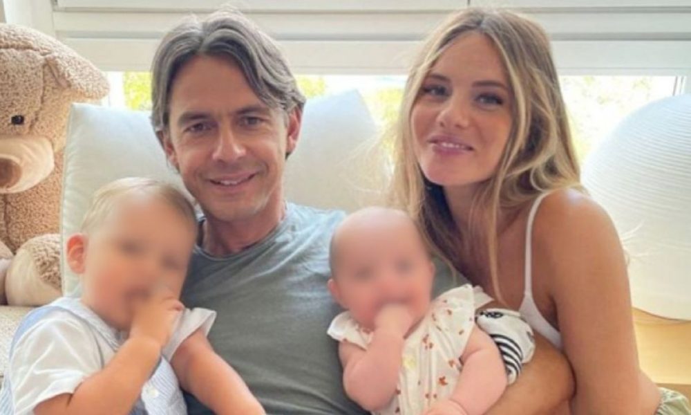 Filippo Inzaghi presenta la piccola Emilia: la prima foto della figlia dell’allenatore