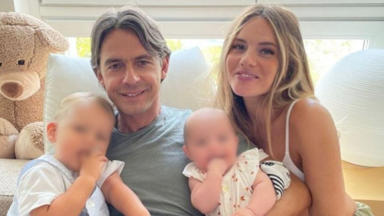 Filippo Inzaghi presenta la piccola Emilia: la prima foto della figlia dell'allenatore 41 Filippo Inzaghi figlia Emilia