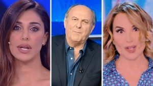 Gerry Scotti basito: le parole sull’addio di d’Urso e Belén Rodriguez