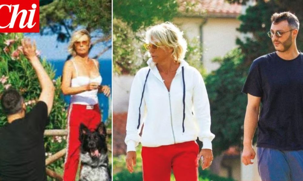 Maria De Filippi e il figlio Gabriele in Sardegna: la prima estate senza Costanzo