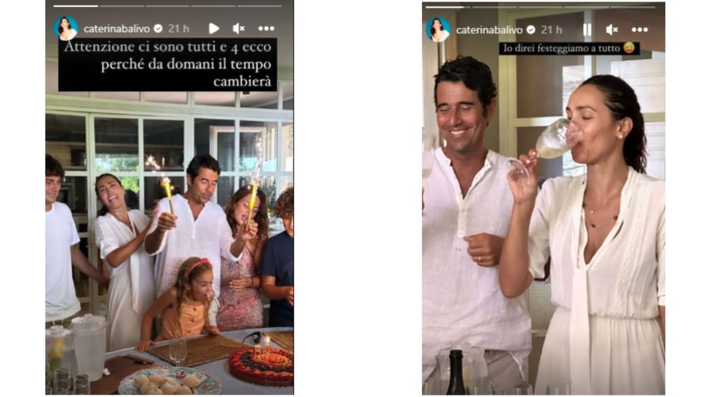 Caterina Balivo festeggia il compleanno del marito: la dedica social 42 balivo marito