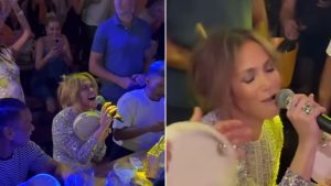 Jennifer Lopez incanta Capri: l’esibizione improvvisata – IL VIDEO
