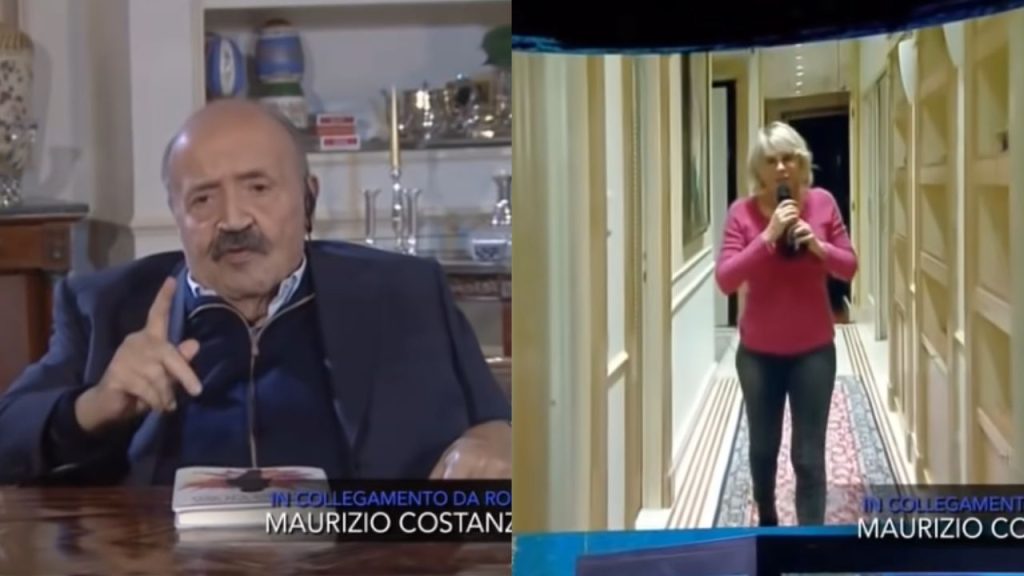 maria de filippi maurizio costanzo casa