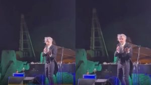 Morgan esplode in insulti contro il pubblico a Selinunte: “Siete stupidi, state zitti”