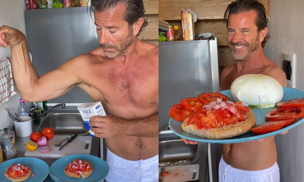 Paolo Conticini strizza l’occhio al gossip: come ha condito la frisella