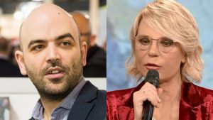 Roberto Saviano scrive una lettera a Maria De Filippi