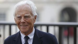Giorgio Armani: “Tutti mi dicono che dovrei ritirarmi, ma io dico di no”