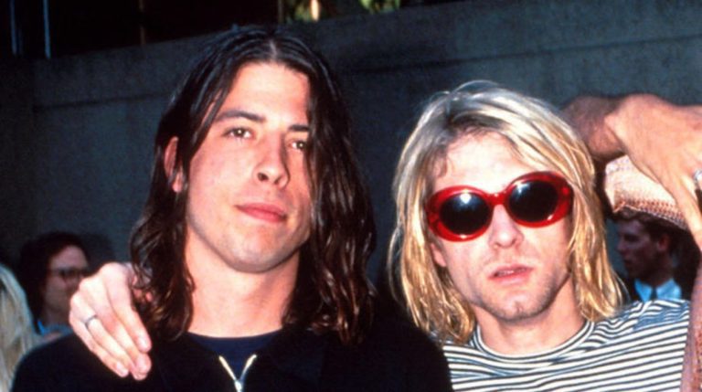 Kurt Cobain e Dave Grohl