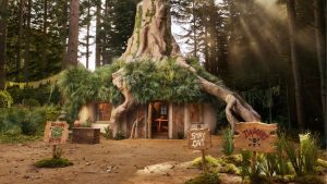 Apre la casa di Shrek: l’iniziativa gratuita di Airbnb