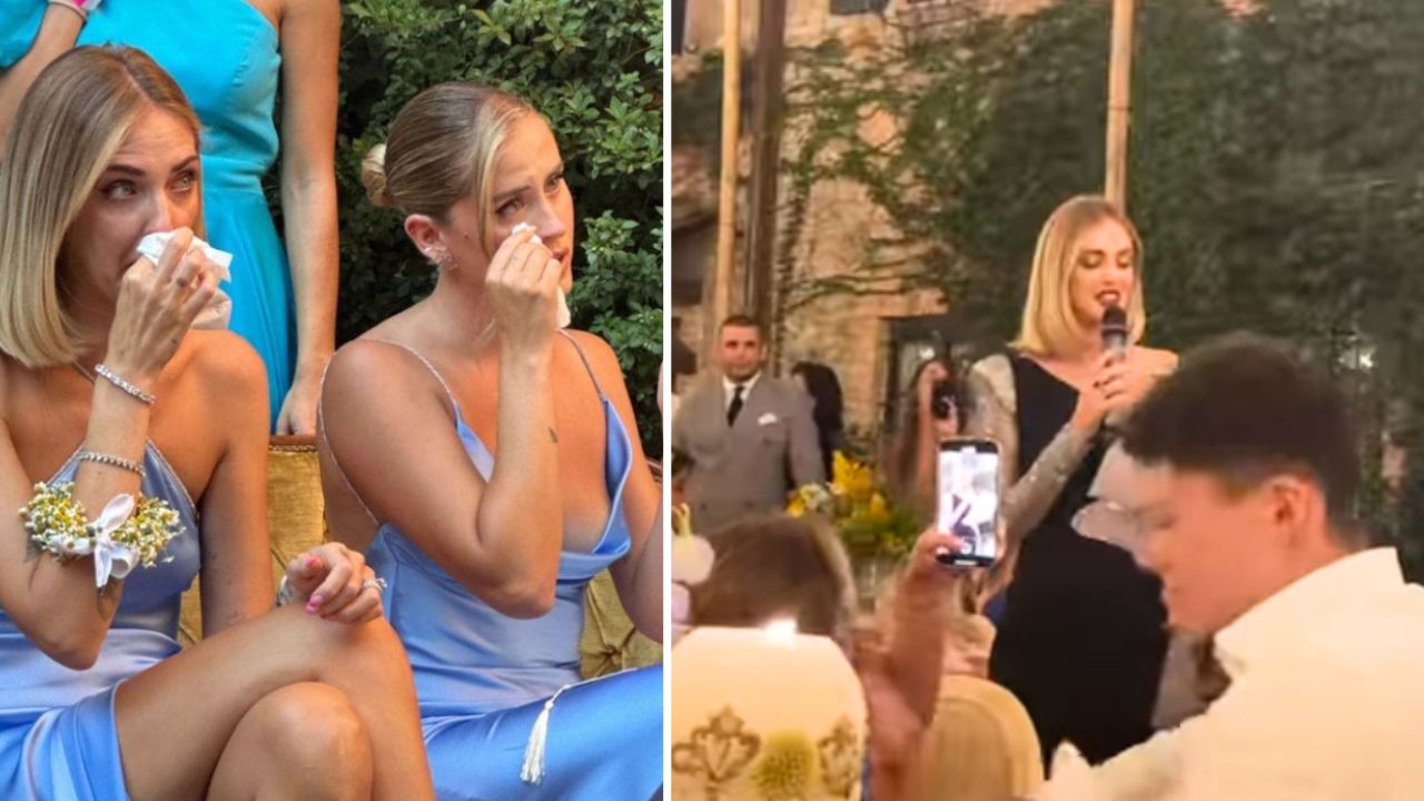 Chiara Ferragni in lacrime: il discorso al matrimonio della sorella Francesca 41 chiara ferragni matrimonio sorella francesca