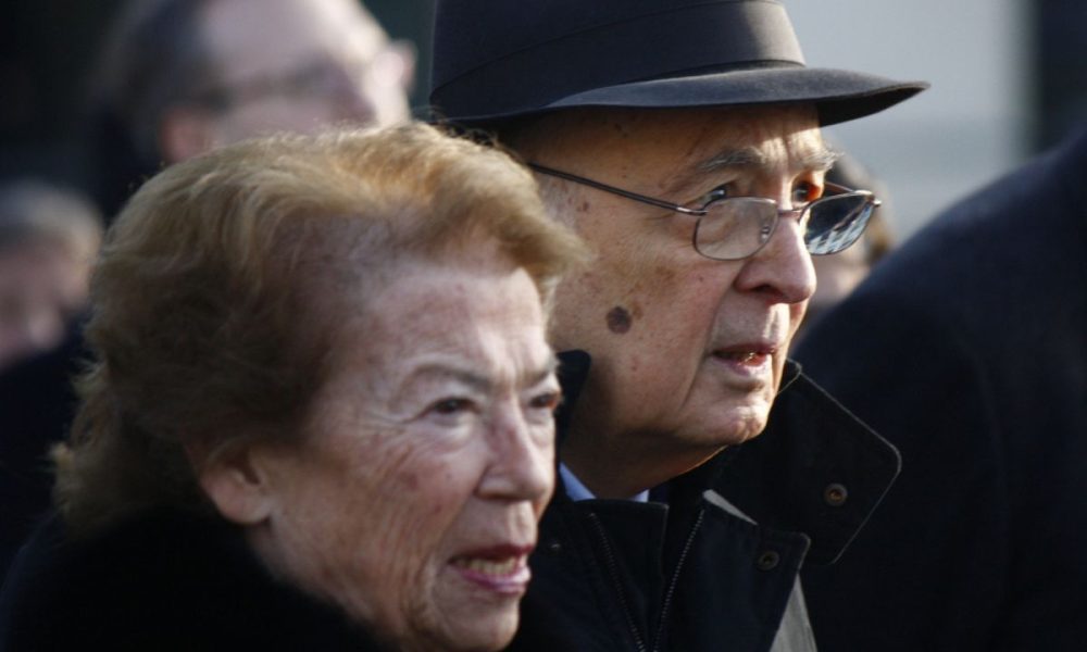 Giorgio Napolitano: chi è la moglie Clio Maria Bittoni