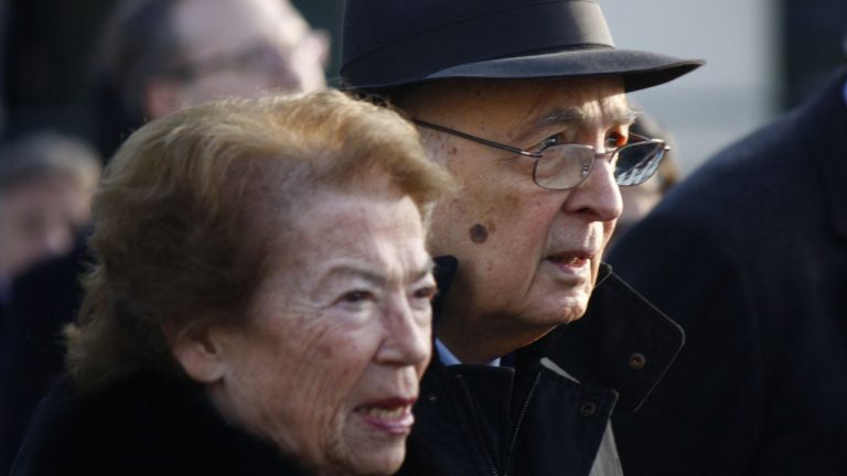 giorgio napolitano moglie