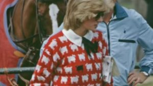 Lady Diana: il maglione con la pecora nera è stato venduto all’asta