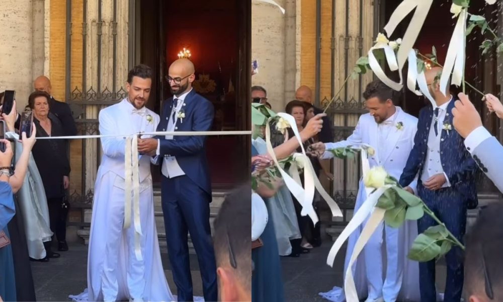 Valerio Scanu si è sposato: ha detto ‘sì’ a Luigi Calcara