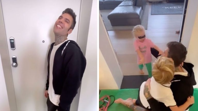 fedez video casa figli
