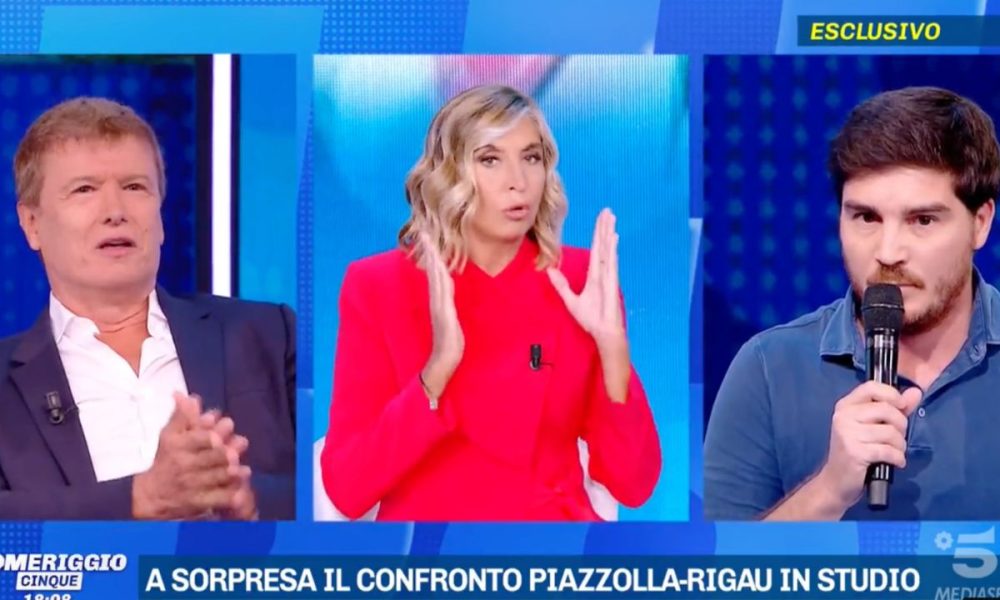 Rigau ospite della Merlino, in studio appare Piazzolla: è quasi rissa