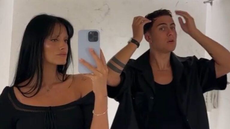 Paulo Dybala e Oriana Sabatini