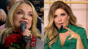 Simona Izzo ancora contro la Lucarelli: “Non vivo pascolando sul web”