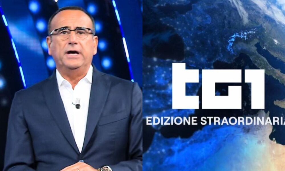 Tale e Quale Show, slitta la puntata: spazio all’edizione straordinaria del Tg1