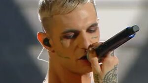 Achille Lauro ospite di Fabio Fazio a Che Tempo Che Fa