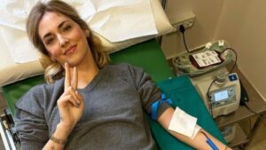 Chiara Ferragni dona il sangue: “La mia prima donazione”