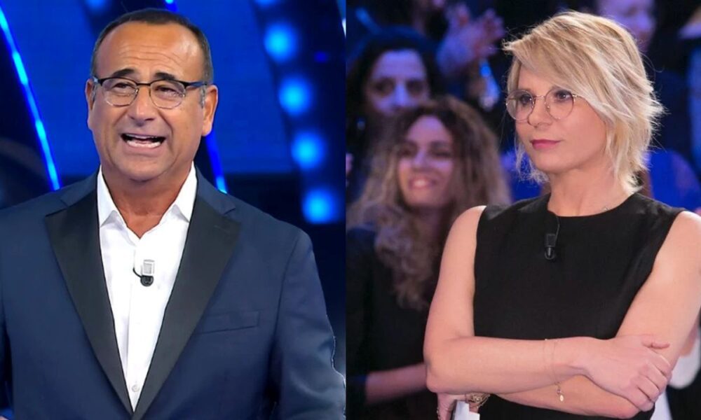 Maria De Filippi “irrompe” a Tale e Quale, Carlo Conti assicura: “Lei ci guarda”