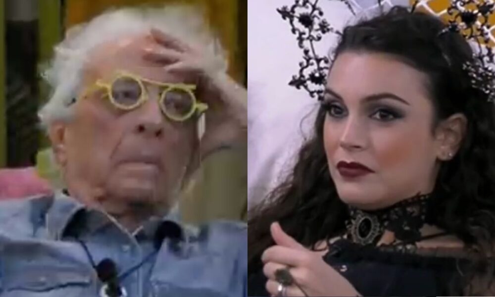 Mughini fuori controllo al GF su Angelica: “Hai un futuro da zo**ola”
