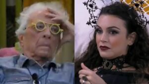 Mughini fuori controllo al GF su Angelica: “Hai un futuro da zo**ola”