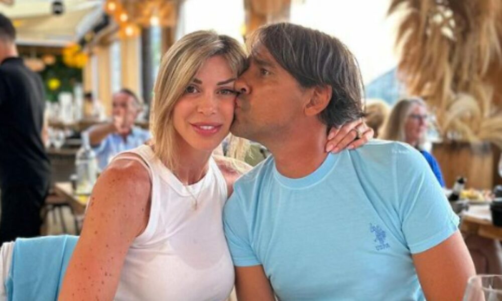 Gaia Lucariello, moglie di Simone Inzaghi, racconta come reagisce agli insulti al marito