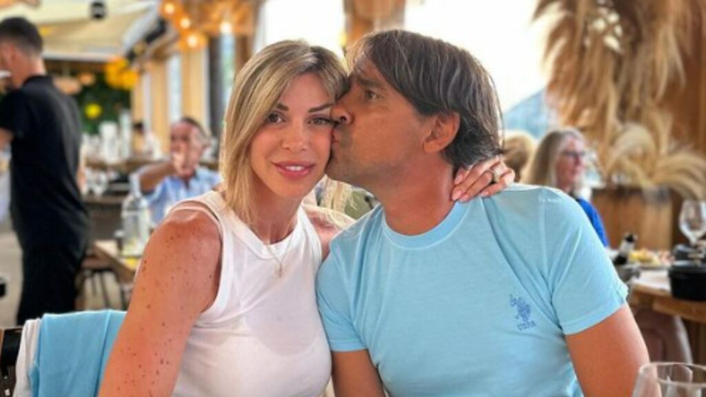 Simone Inzaghi Gaia Lucariello